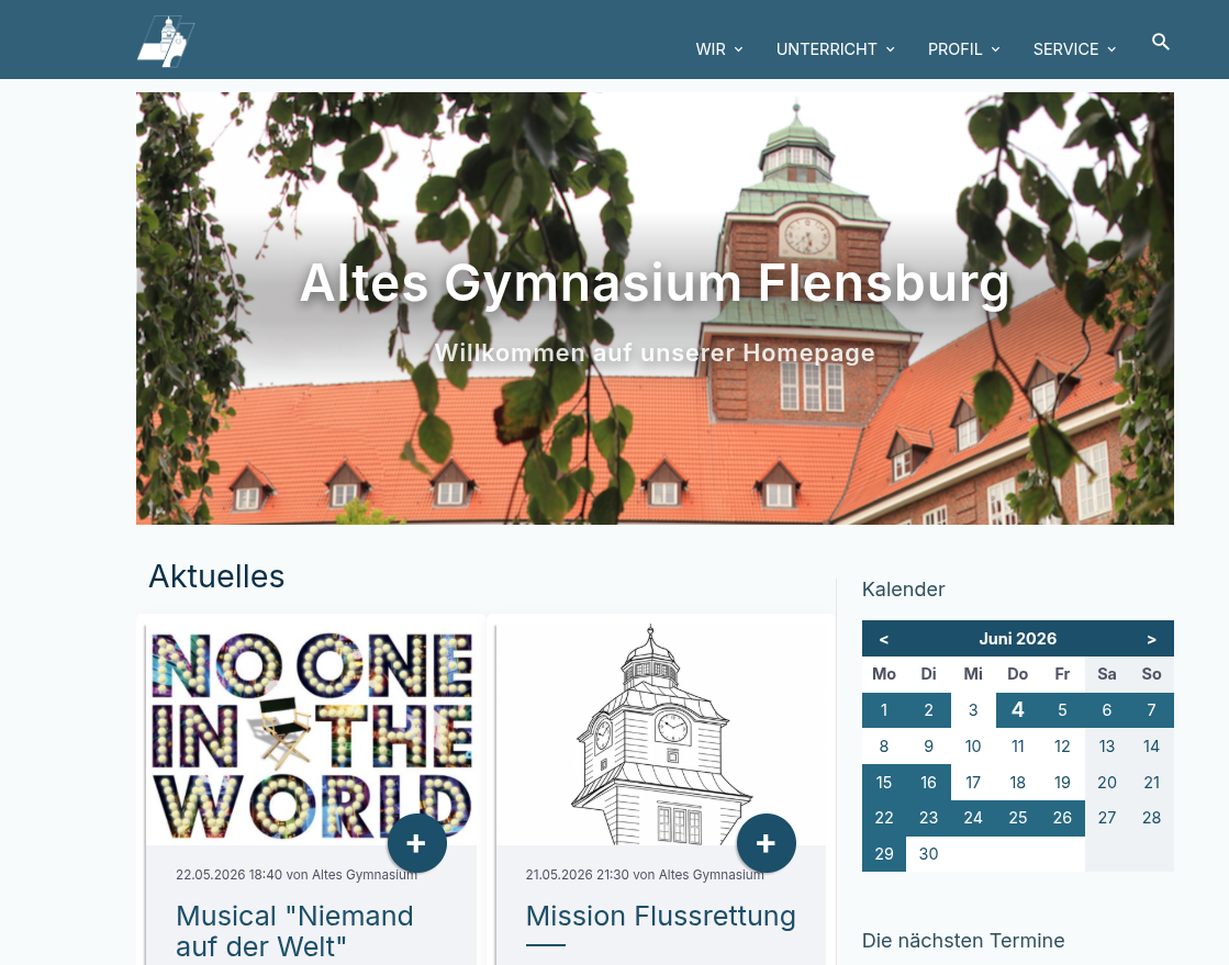 Neue Homepage